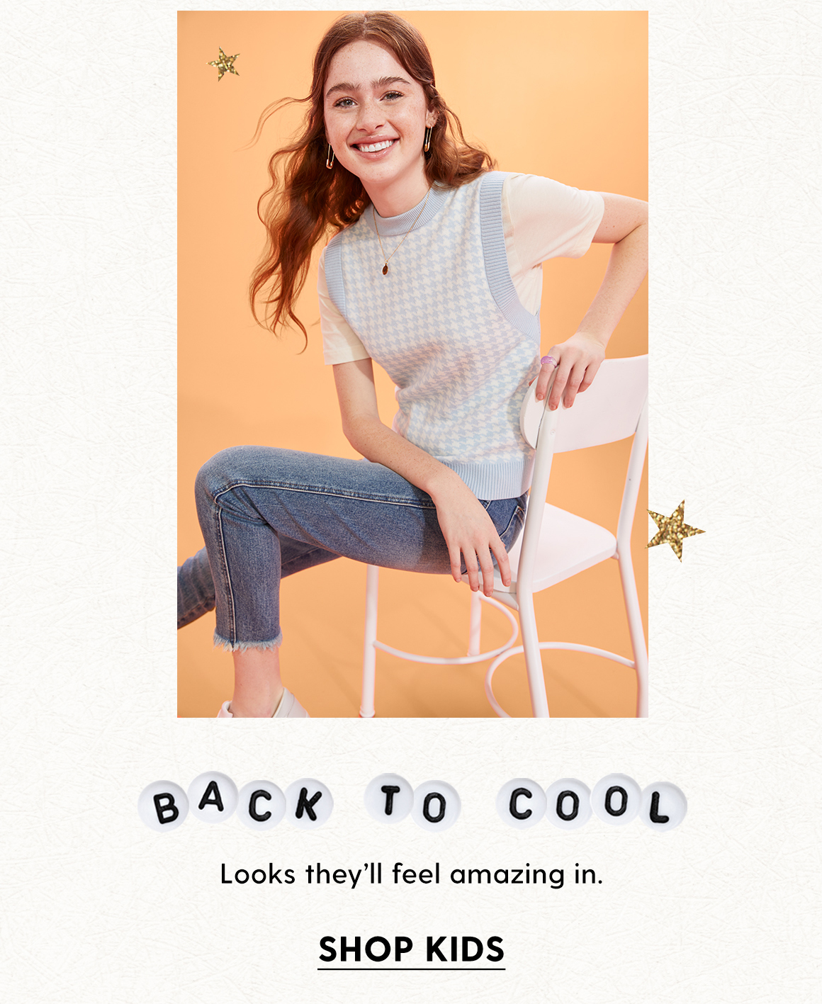 Back to cool - looks they'll feel amazing in. Shop Kids